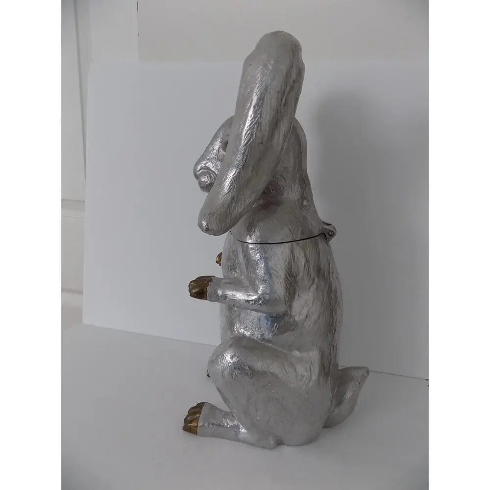 Vintage Arthur Court Rabbit wine cooler wine bucket chiller 1986